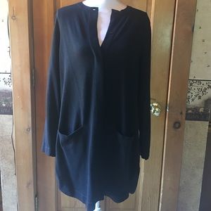J Jill Long Button-up Sweater